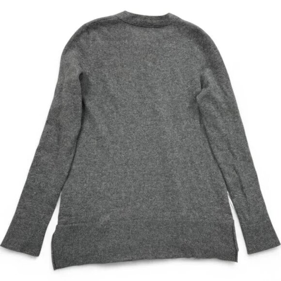 Vince Gray Cashmere Long Sleeve Crew Neck Sweater Women's Small - Picture 8 of 8
